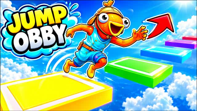 EXTREME LENGTH JUMP OBBY🎯 — Fortnite Creative map cover art