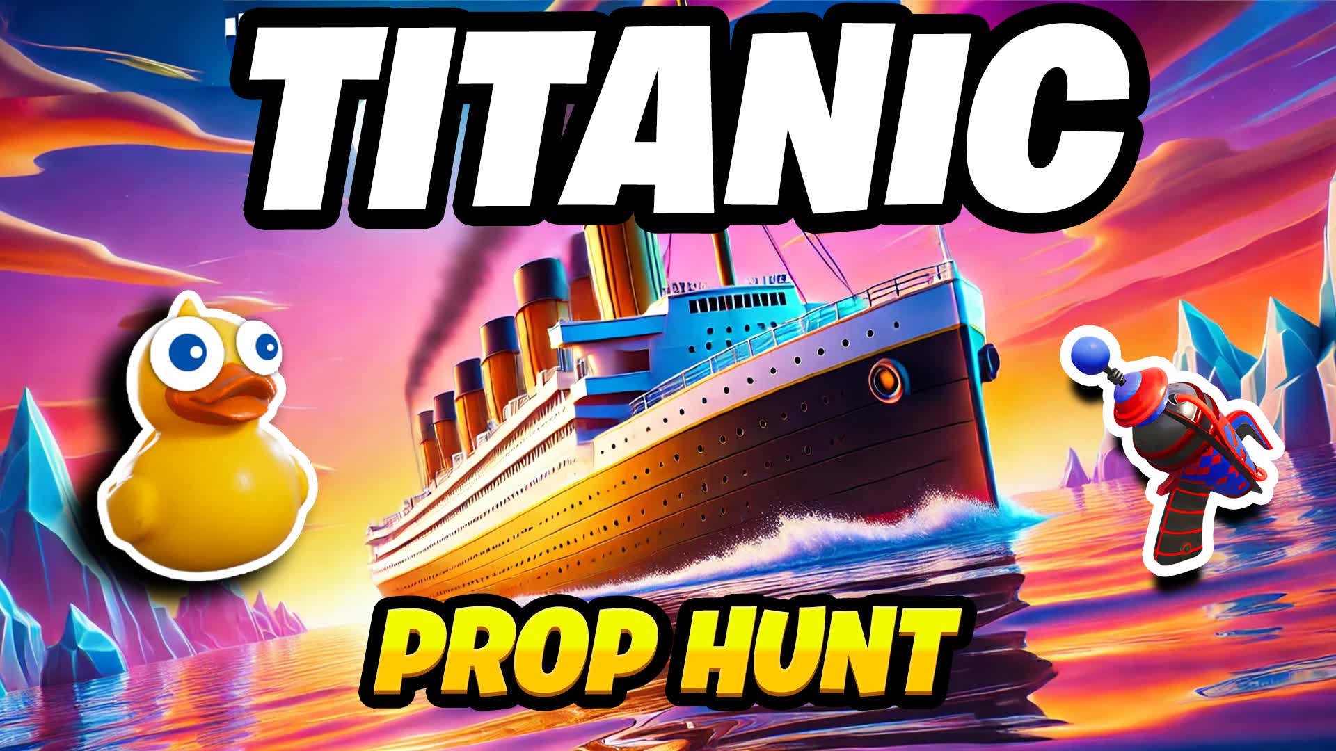 TITANIC PROP HUNT 🚢 — Fortnite Creative map