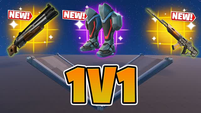 ALL NEW WEAPONS 1V1! — Fortnite Creative map