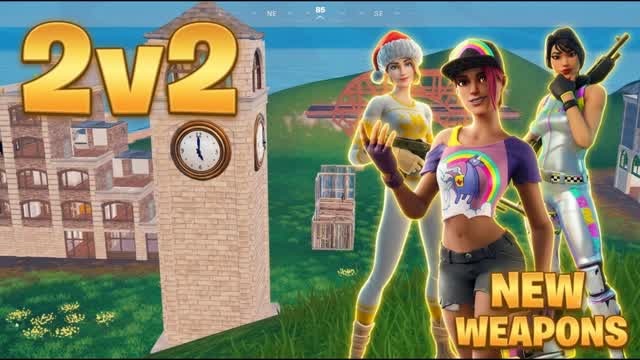 2v2 Ranked Mode — Fortnite Creative map cover art