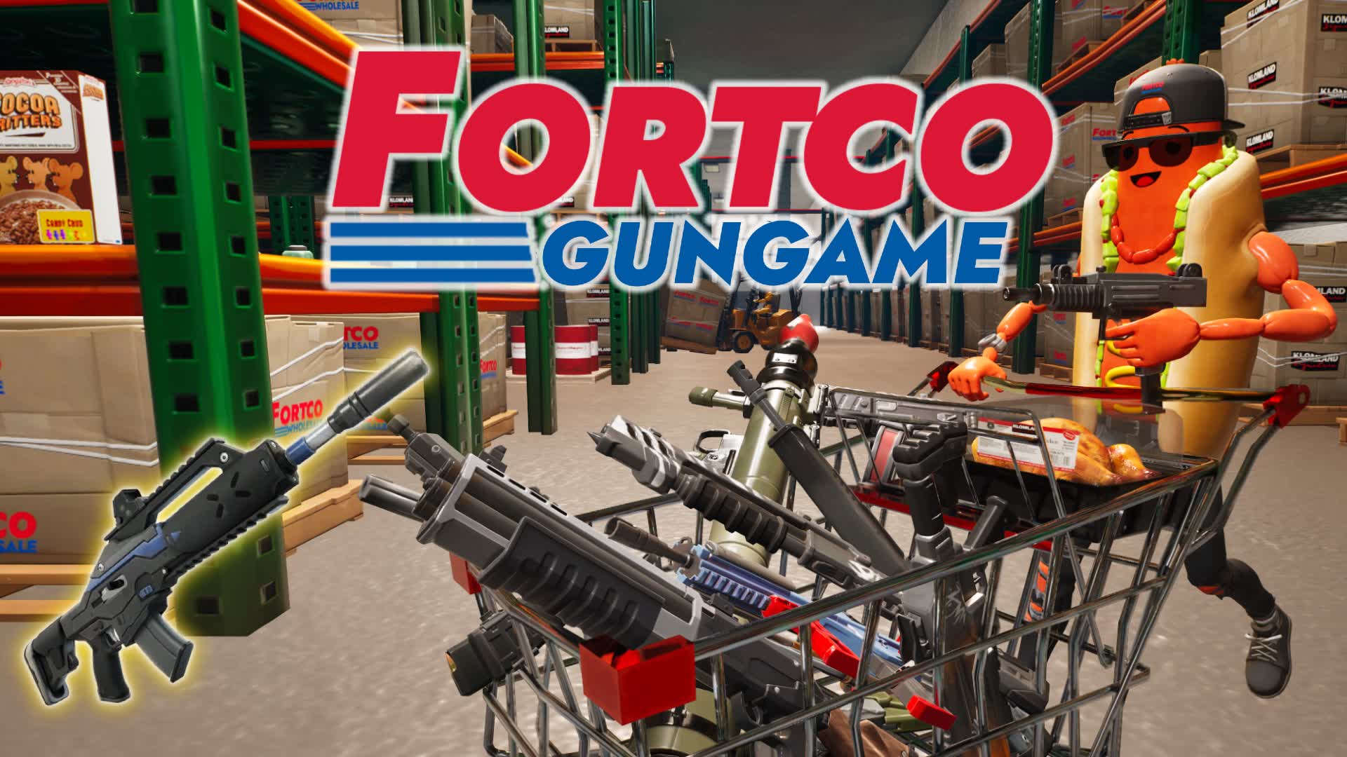 Fortco Gun Game — Fortnite Creative map