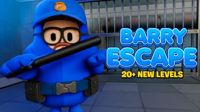ESCAPE BARRY GUYS — Fortnite Creative map cover art
