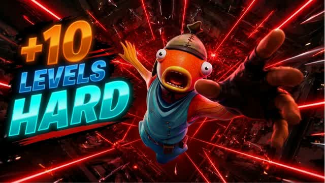 HARD +10 LEVELS PARKOUR OG باركور صعب — Fortnite Creative map cover art
