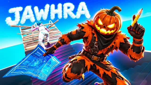 1V1 BUILD FIGHT[JAWHRA] — Fortnite Creative map cover art