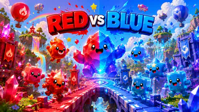 SUPER PETS 🐾🌈 RED VS BLUE — Fortnite Creative map