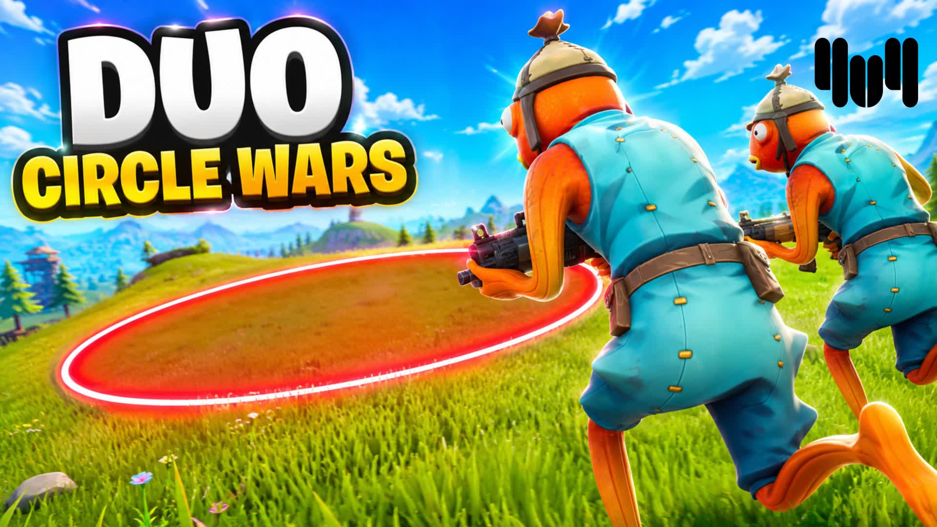 DUO CIRCLE WARS — Fortnite Creative map