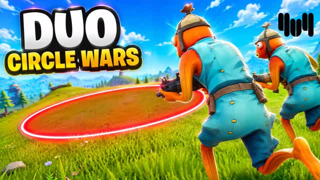 DUO CIRCLE WARS — Fortnite Creative map cover art