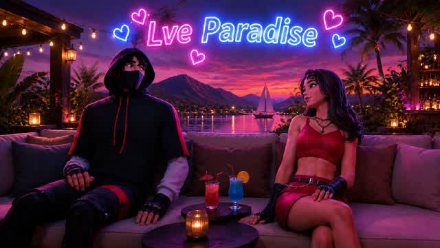 ❤️Lve Paradise Party Royale❤️ — Fortnite Creative map cover art