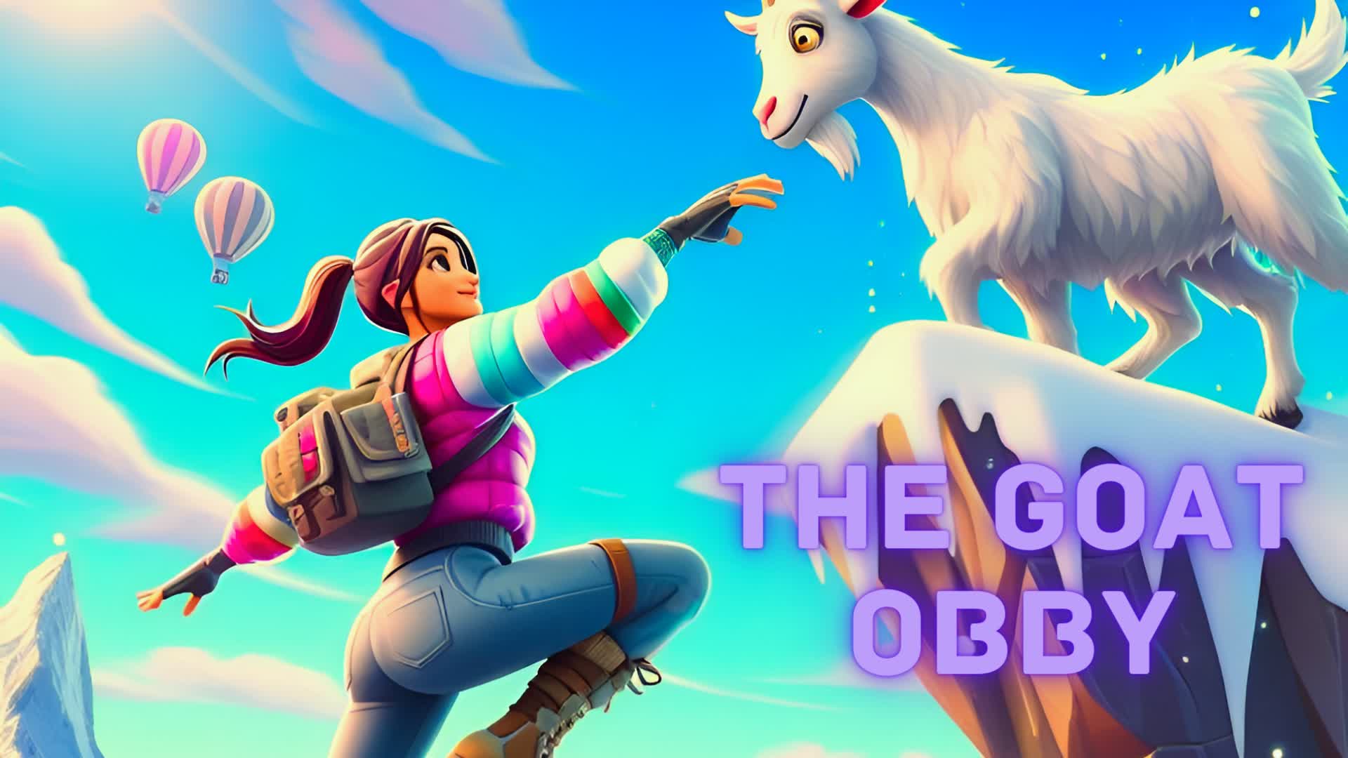 The Goat Obby — Fortnite Creative map