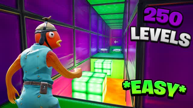 Easy Deathrun 🌟 — Fortnite Creative map cover art