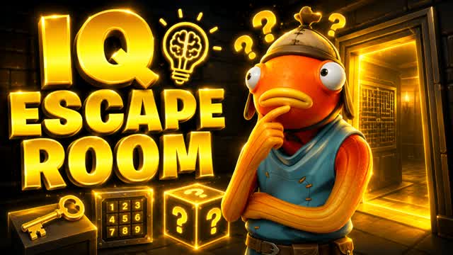 IQ Escape Room MindLock — Fortnite Creative map