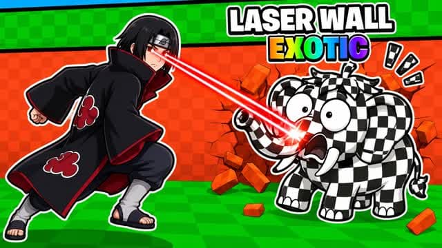 LASER WALL FOR BRAINROTS — Fortnite Creative map