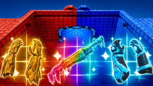 💙RED VS BLUE LOL❤️ RVB — Fortnite Creative map