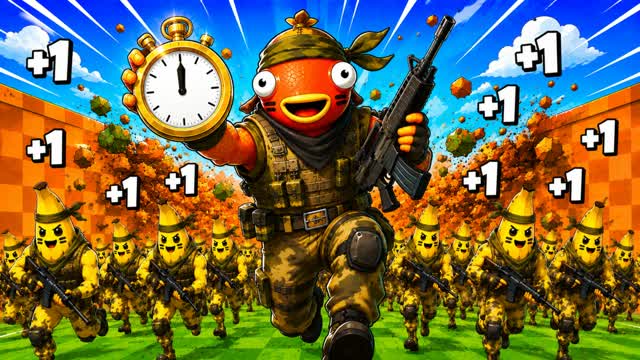 +1 SOLDIER EVERY SECOND — Fortnite Creative map