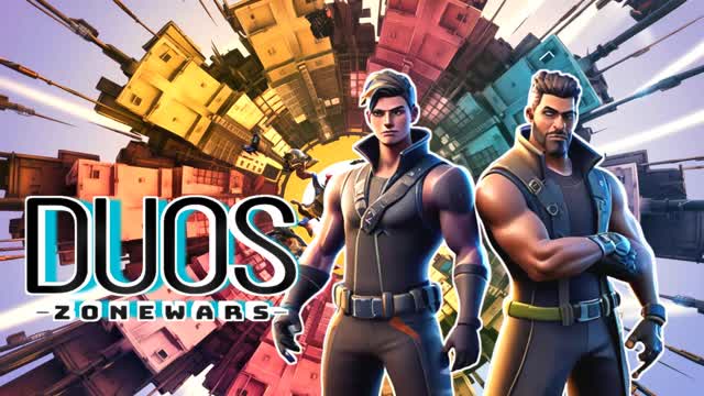 DUO ZONE WARS — Fortnite Creative map cover art