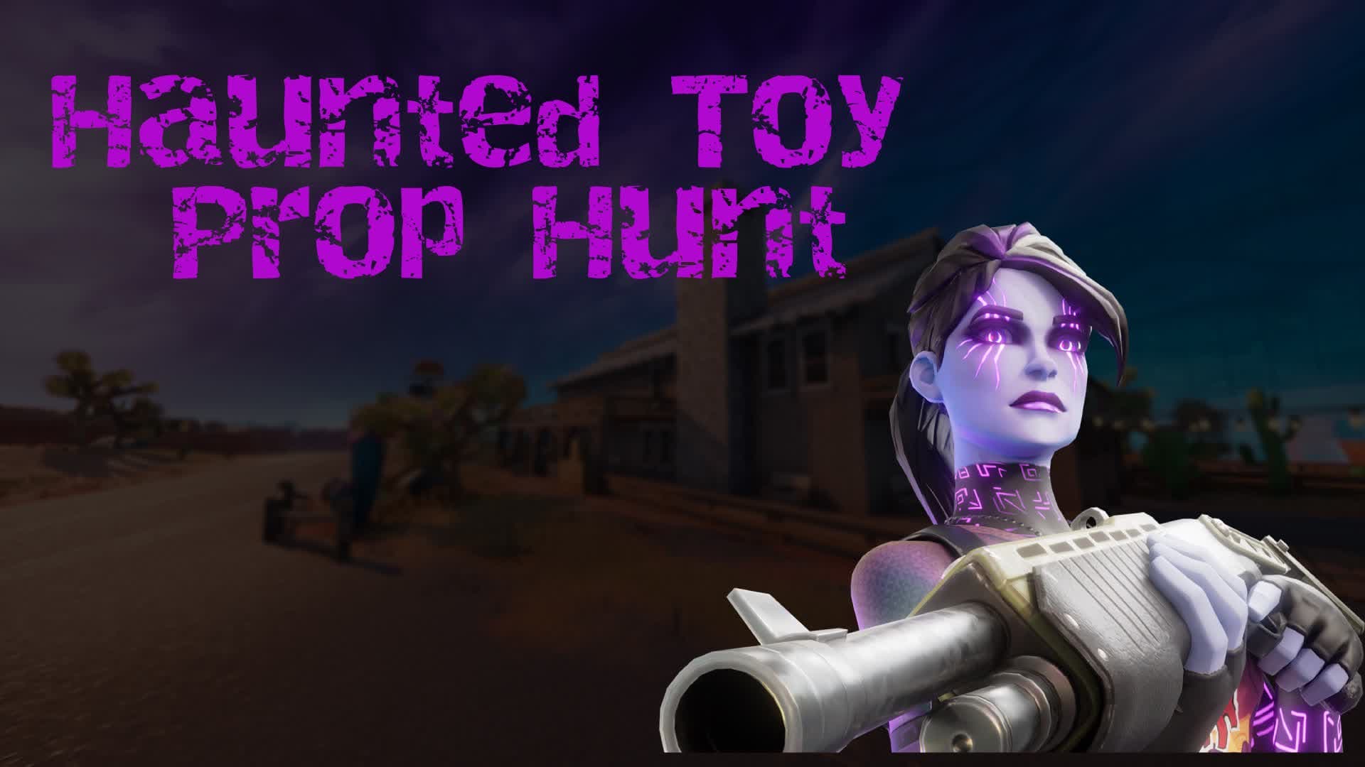 Haunted Toy Prop Hunt — Fortnite Creative map