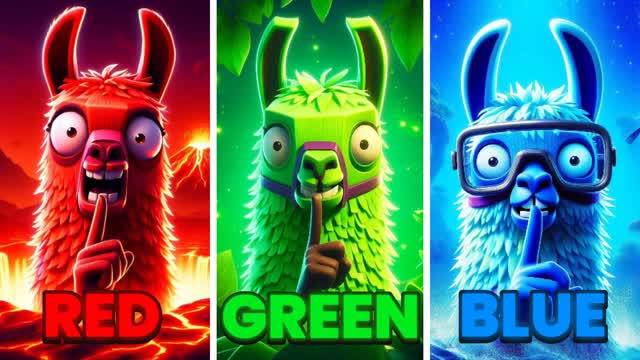 🌟🌈 MEGA COLORS HIDE AND SEEK 🌈🌟 — Fortnite Creative map cover art