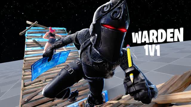 WARDEN 1V1 BUILD FIGHT (200 PUMP) — Fortnite Creative map