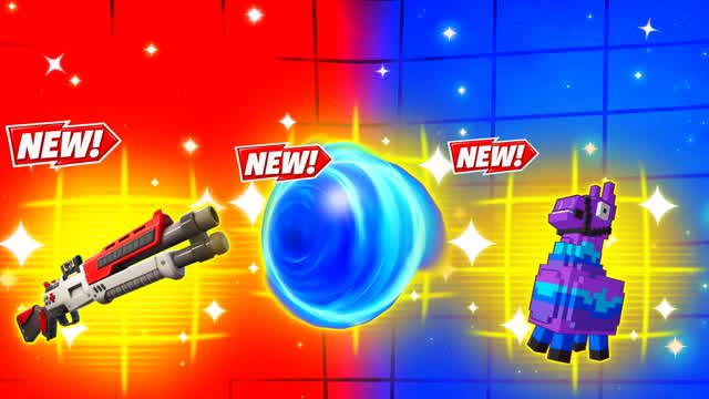 RED VS BLUE GOLD STANDARD 🔴🔵 — Fortnite Creative map