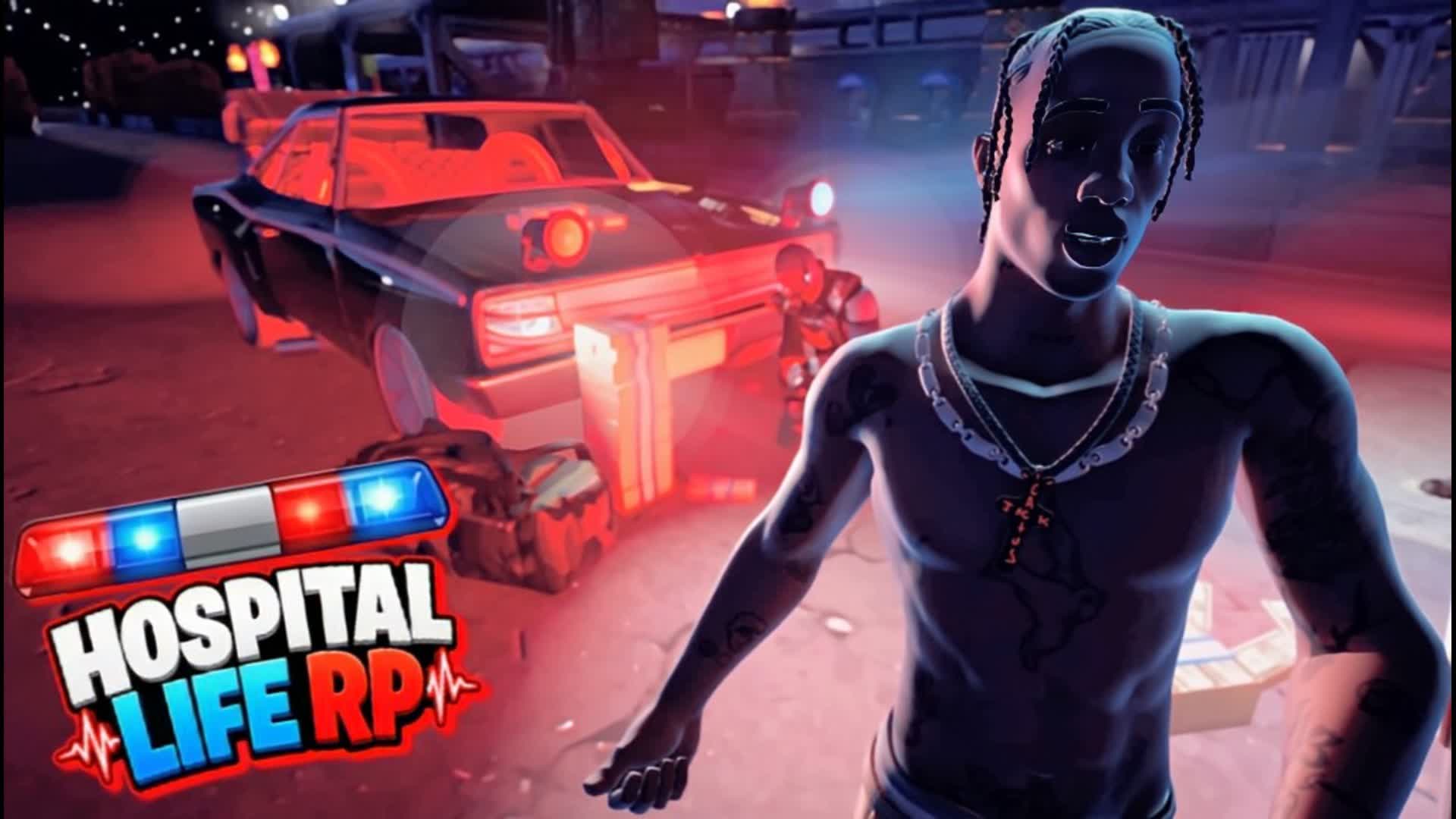 Hospital Life RP — Fortnite Creative map