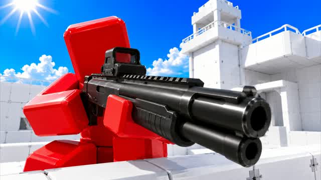 BLUE VS RED SHOCK 🔵🔴 — Fortnite Creative map