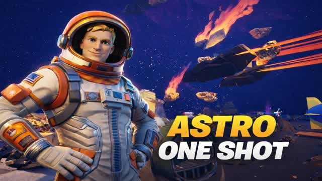 ASTRO ONE SHOT — Fortnite Creative map cover art