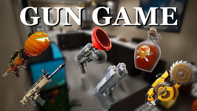 Giant Kitchen - Gun Game — Fortnite Creative map cover art