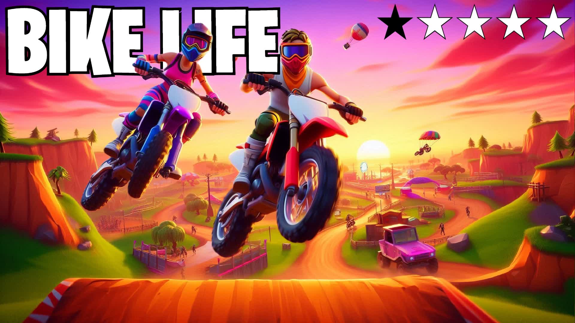 🏍️Bike Life🌎[OPEN WORLD]🏍️ — Fortnite Creative map