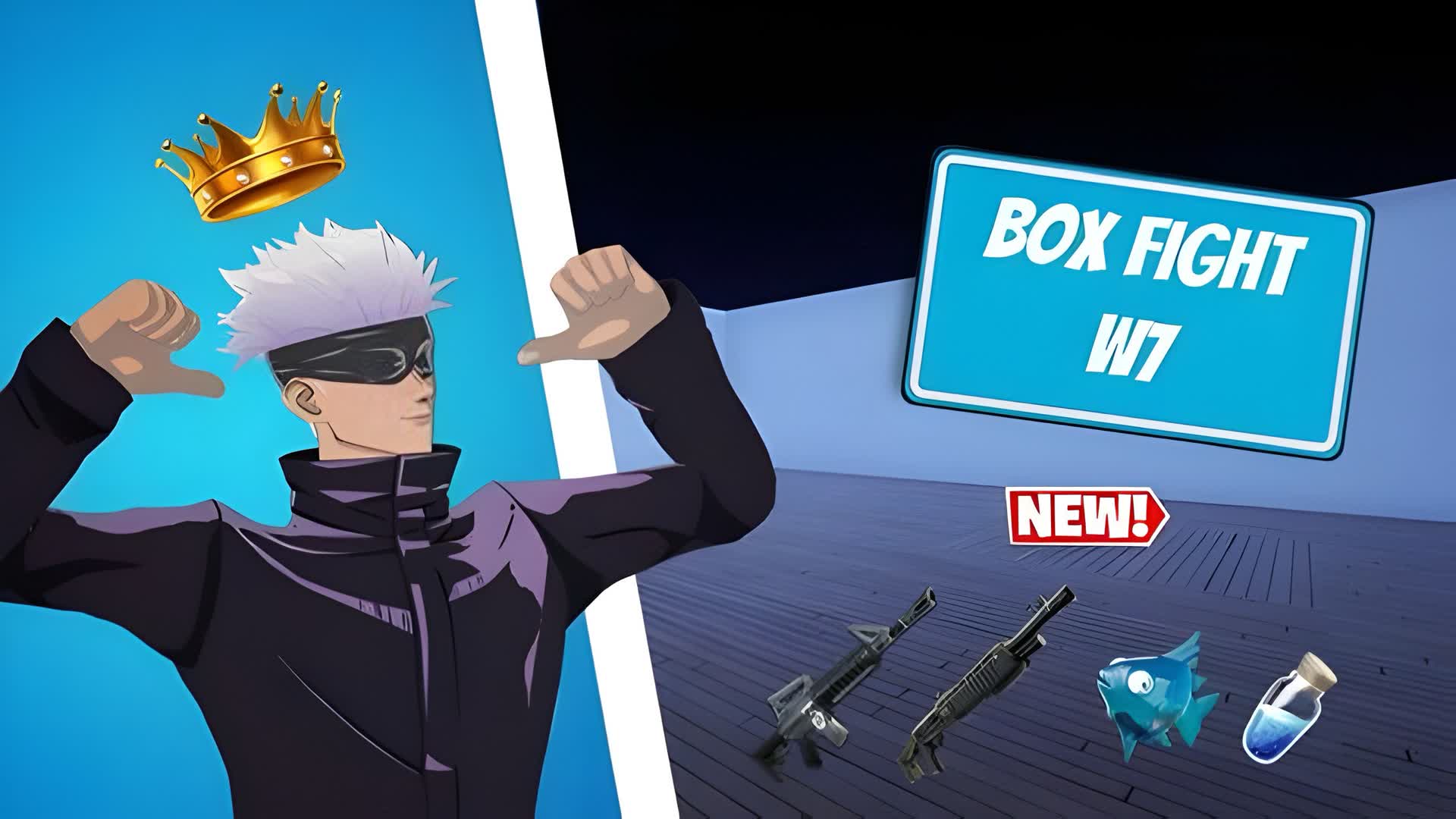 Box Fight w7 — Fortnite Creative map