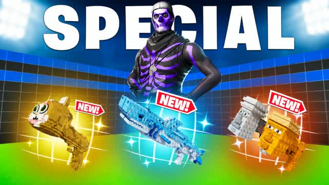 FFA BRAINROT EVERY GUN 🎯 ALL SECRETS — Fortnite Creative map