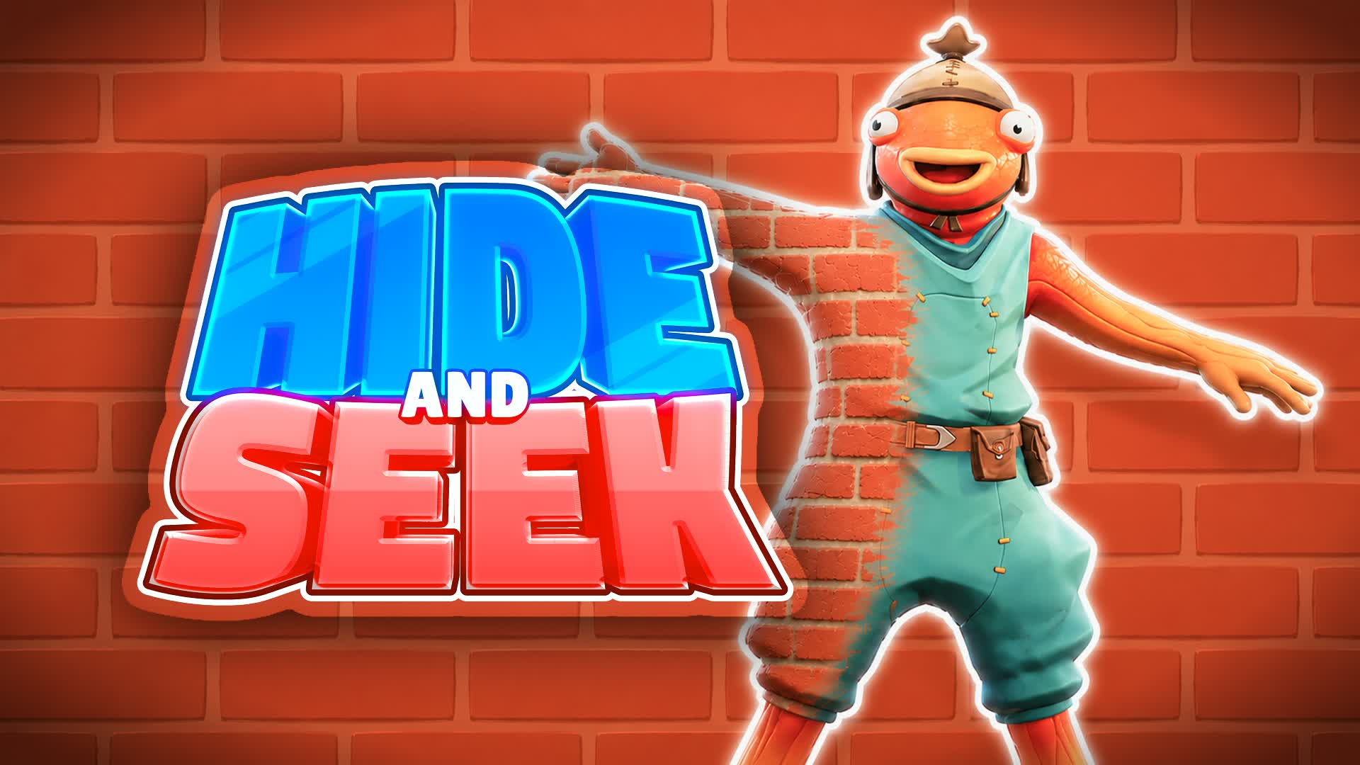 HIDE AND SEEK 🤖 [CARTOON] — Fortnite Creative map
