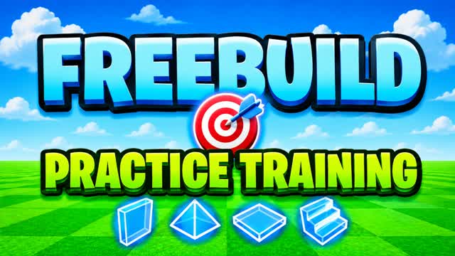 FREEBUILD PRACTICE TRAINING — Fortnite Creative map cover art
