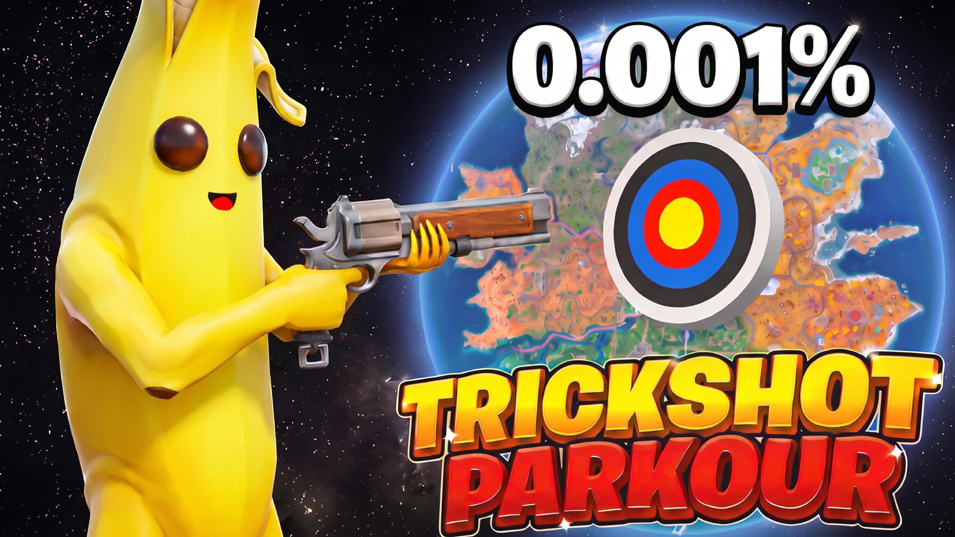 🎯BEST TRICKSHOT PARKOUR⭐️(80 LEVELS) — Fortnite Creative map
