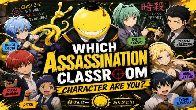 AssassinationClassroom Character Are You — Fortnite Creative map cover art