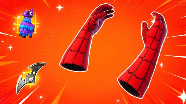 KING SPIDER-MAN RED VS BLUE 3 🔴🔵 — Fortnite Creative map cover art