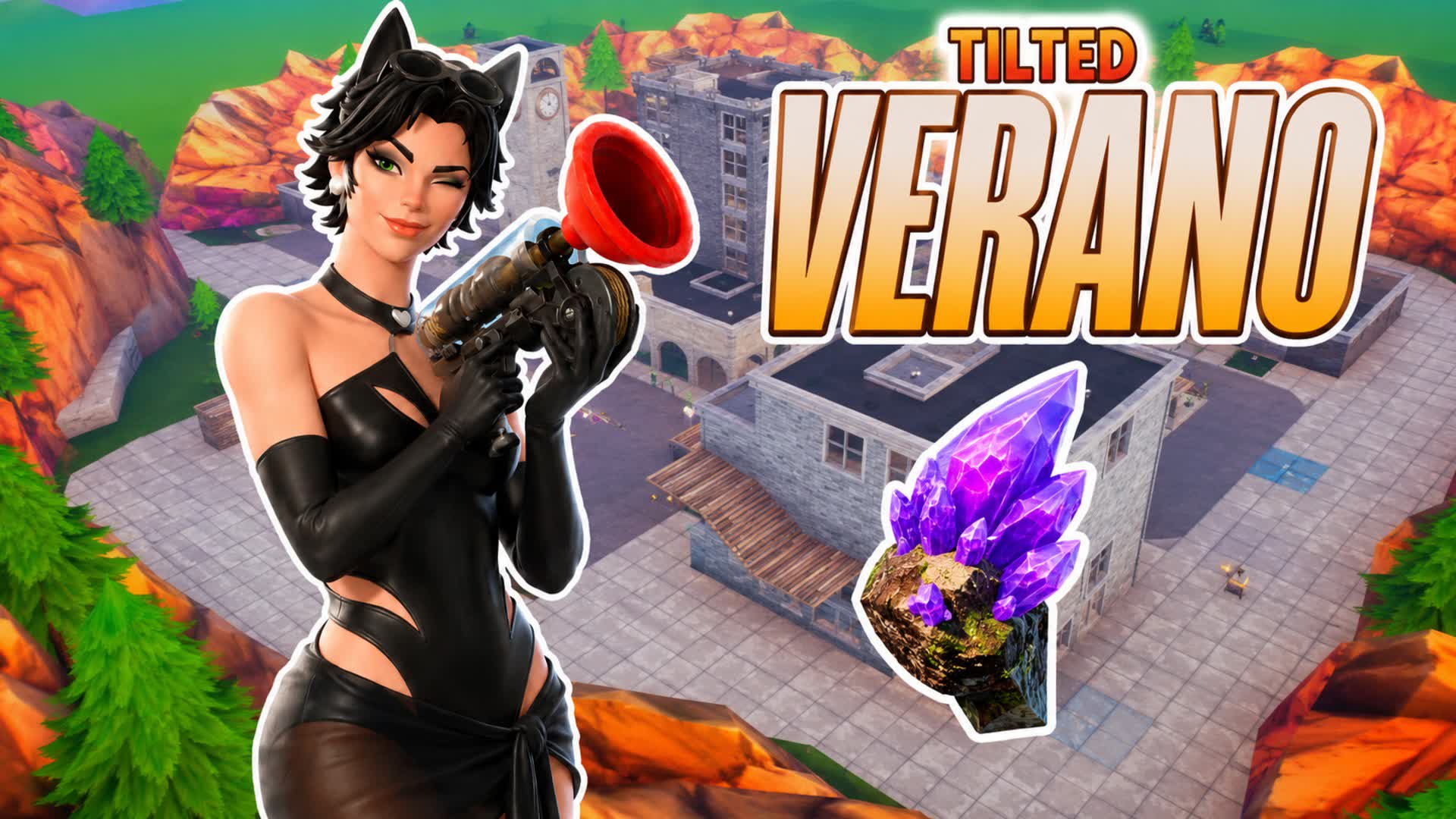 ⭐TILTED ZONE WARS DE VERANO⭐ — Fortnite Creative map