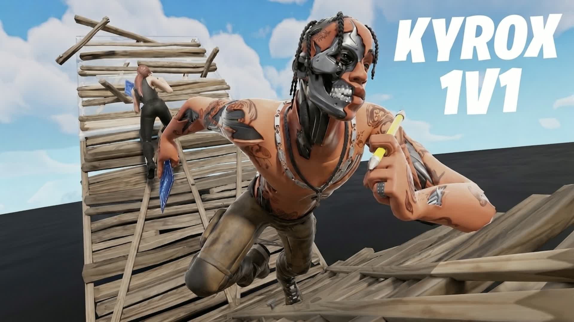 KYROX 1V1 [BUILD FIGHT] FREE BUILD! — Fortnite Creative map