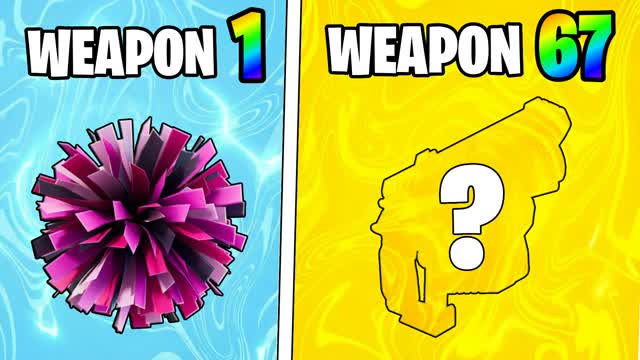 🔫 ULTIMATE GUN GAME 🔫 — Fortnite Creative map