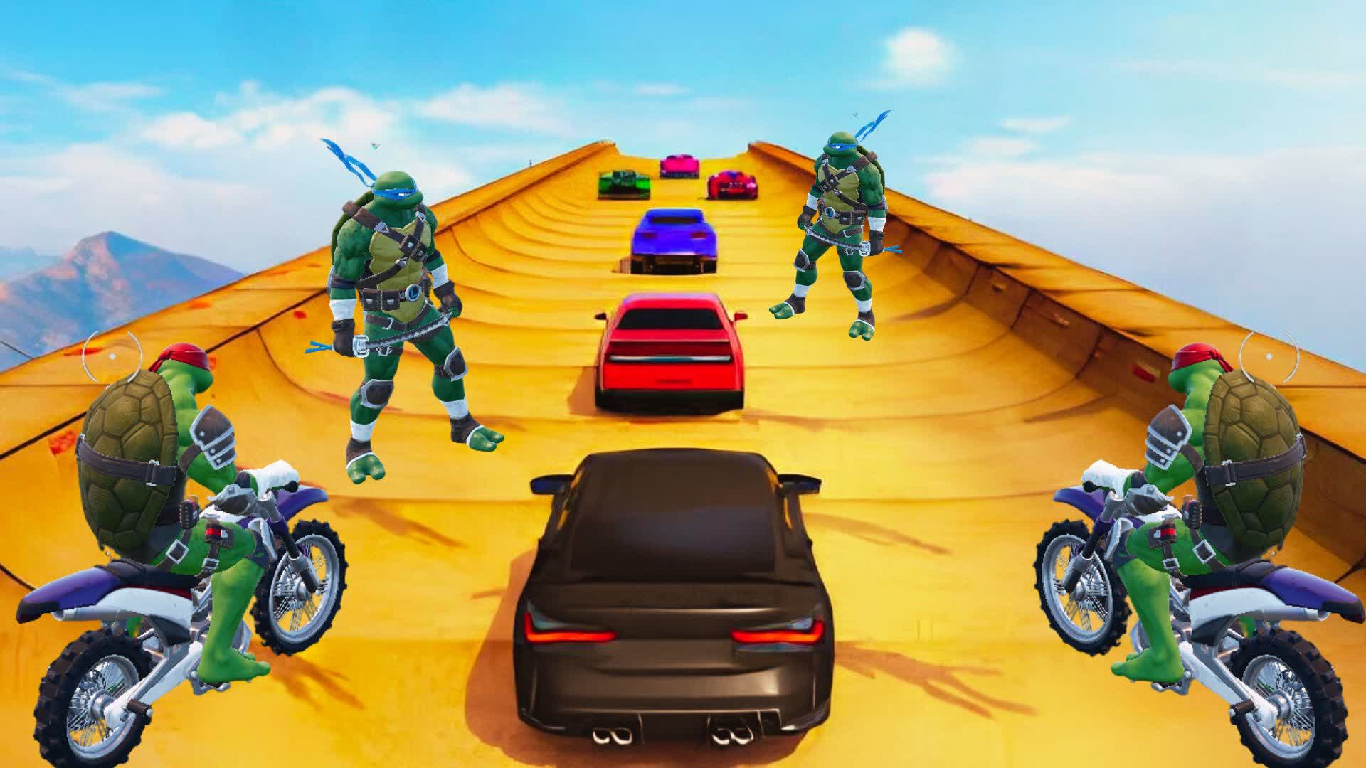 🕹️RACE GAME — Fortnite Creative map