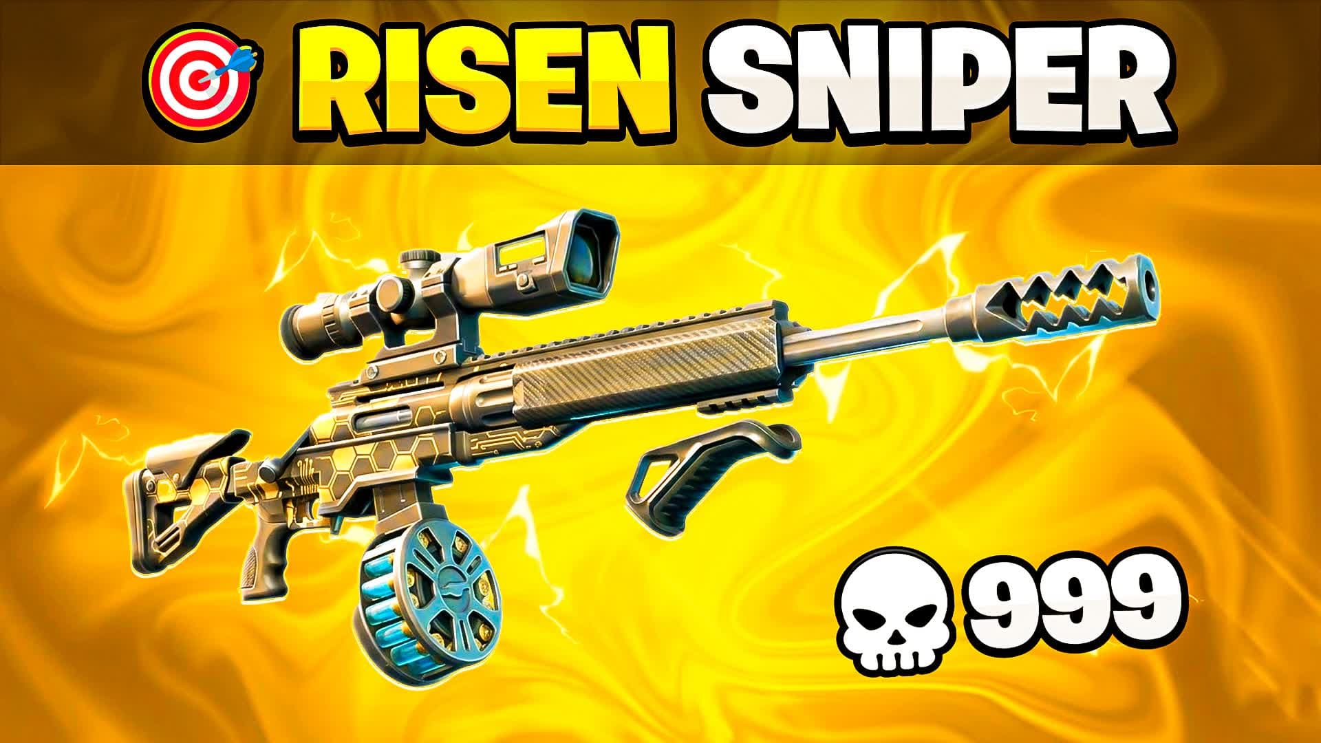 RISEN SNIPER 🎯 ONE SHOT — Fortnite Creative map