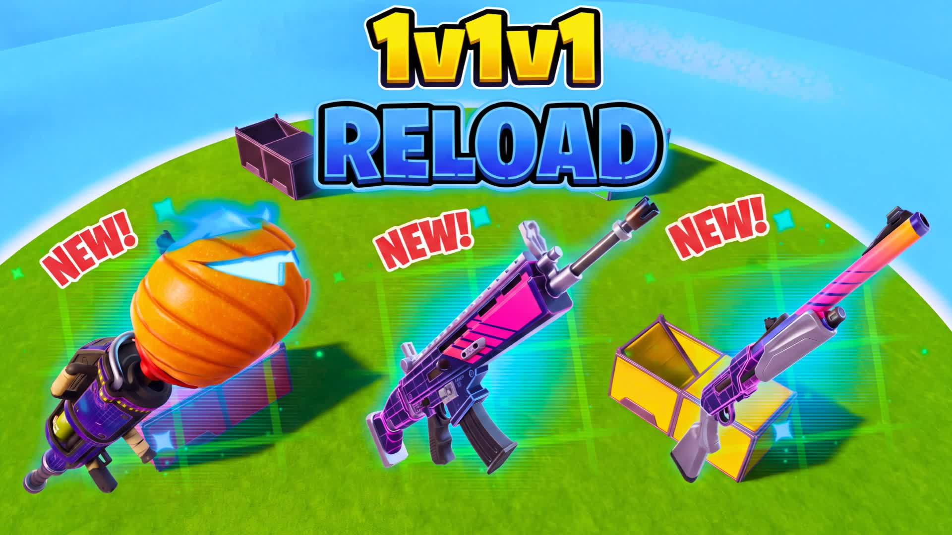 RELOAD SOLO ZONE WARS🏆 — Fortnite Creative map