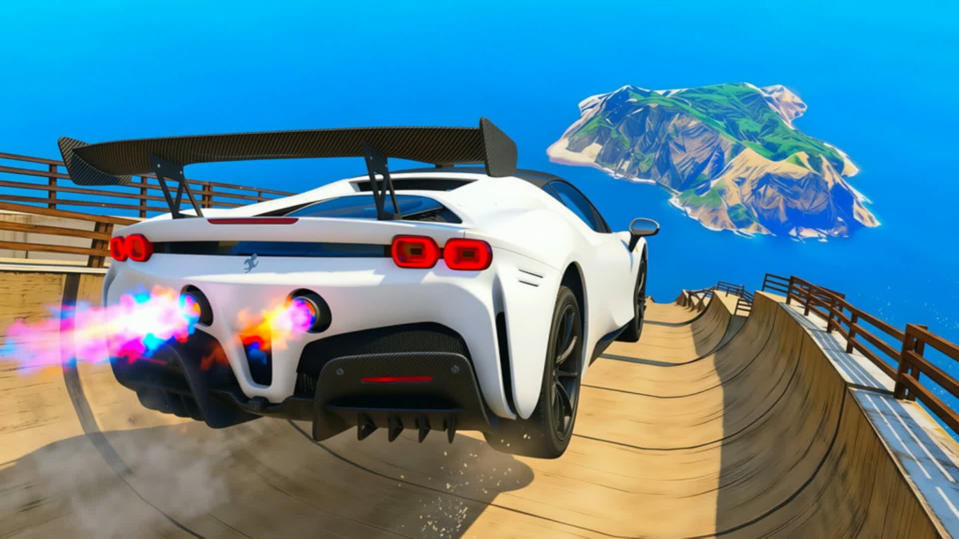 🏜️DESERT DRIVE FFA - ALL STAR WARS — Fortnite Creative map