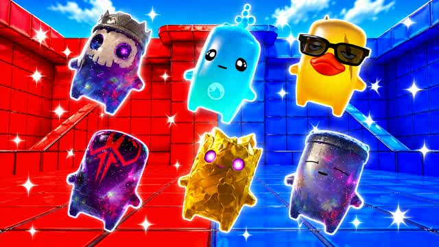 RED VS BLUE STRIKE MAYHEM 🔴🔵 — Fortnite Creative map cover art