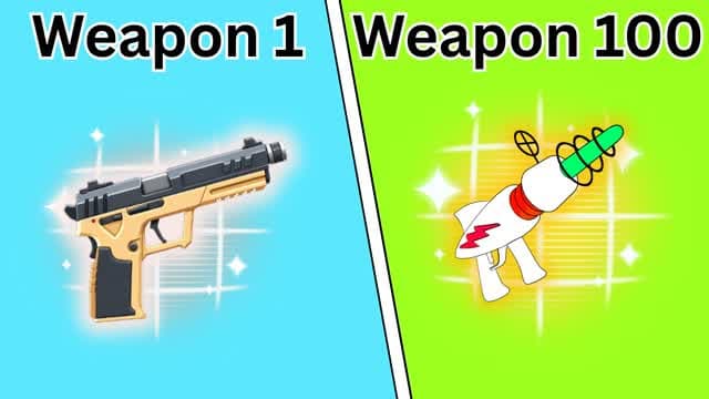 City Gun Game — Fortnite Creative map cover art