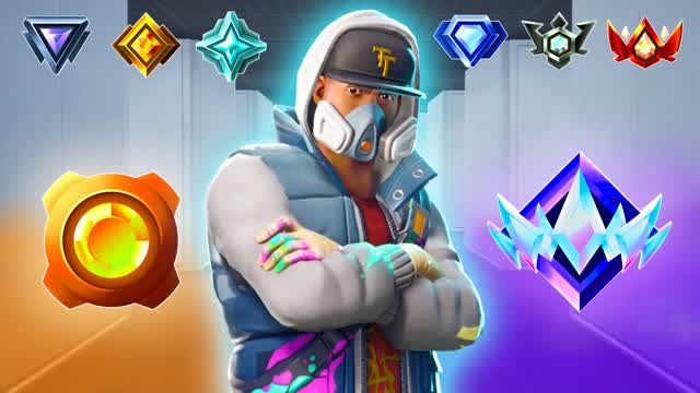 🚀 RANKED PIECE CONTROL — Fortnite Creative map cover art