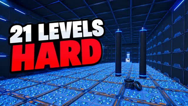 HARD PARKOUR 21 LEVEL ✨ 6719 باركور — Fortnite Creative map
