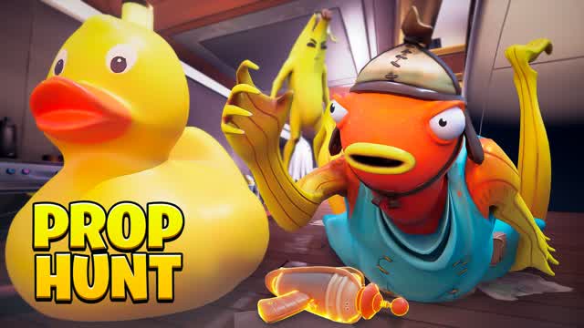 Spooky | Prop Hunt [HORROR] — Fortnite Creative map