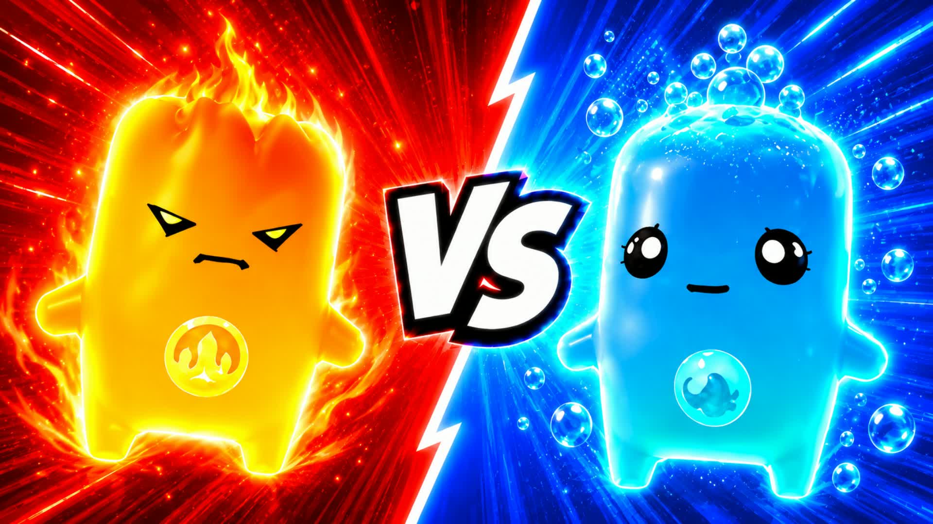 RED VS BLUE 🔴🔵RIVALS BATTLE SPRITE — Fortnite Creative map
