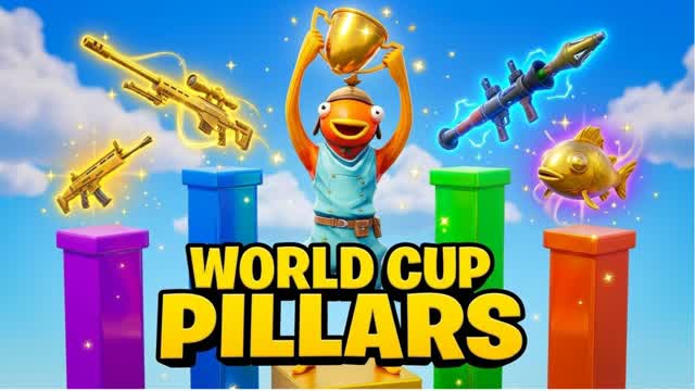 PILLARS[WORLDCUP] — Fortnite Creative map cover art