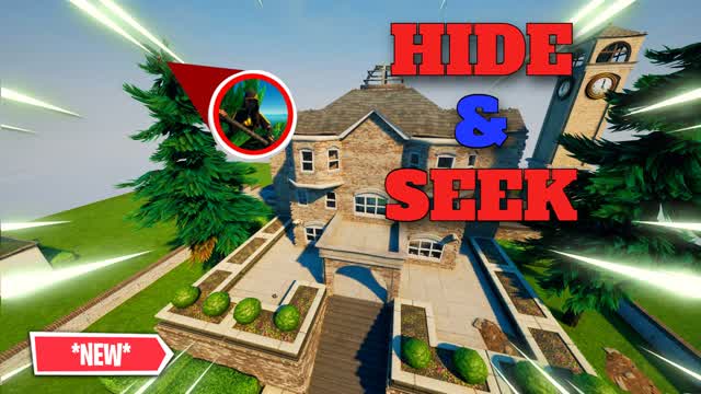 Hide & Seek — Fortnite Creative map cover art